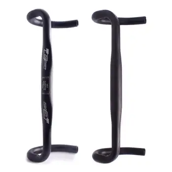 

31.8MM Road Bike Handlebar Aluminium Alloy Short and Straight Handlebar for Fixed Gear Pedals
