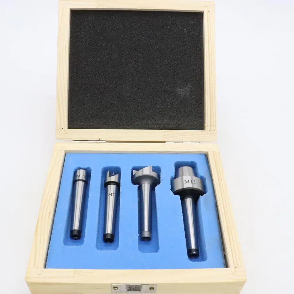

4pcs MT1 MT2 Wood Lathe Live Center Set MT2 Arbor For Wood Turning Tool CNC machine tools