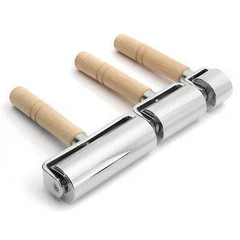 

New 26/60/100mm Leather Glue Edges Laminating Roller Craft DIY Handmade Crease Tool Leather Craft Roller