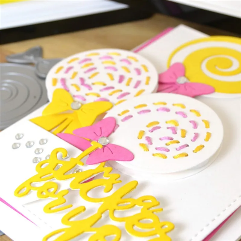 

Eastshape 141*160mm Candy Die Metal Cutting Dies For DIY Dies Scrapbooking New 2019 Card Stencil Paper Craft Handmade Album