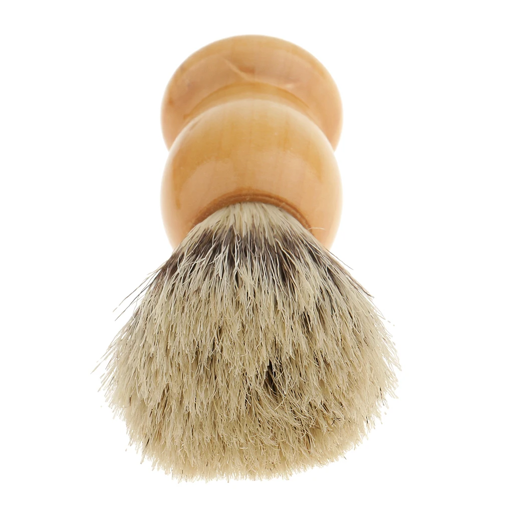 Safrety Soft Face Neck Bristle Hairdressing Shaving Brush For Hair Beard Dust Cleansing Cleaner