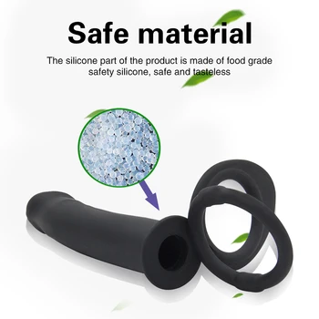 Silicone Dildo Vibrators Double Penetration Vibrators Anus Plug Butt For Women Clitoris Stimulate Adult Toys Prostate Massager 3