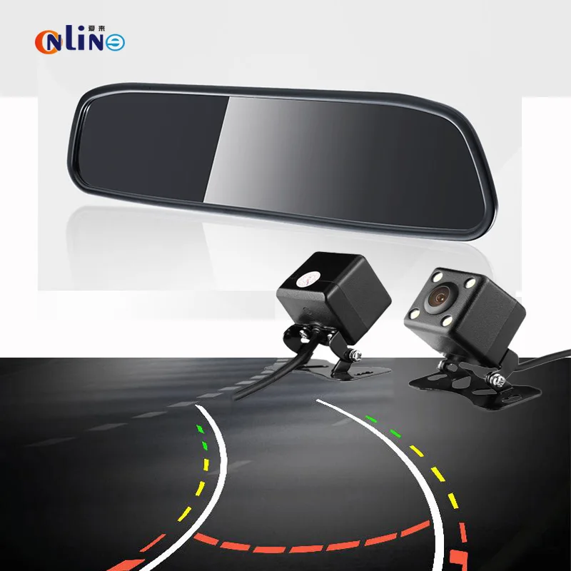 4.3 Inch TFT LCD Car Monitor 480*272 HD Monitor Display General purpose