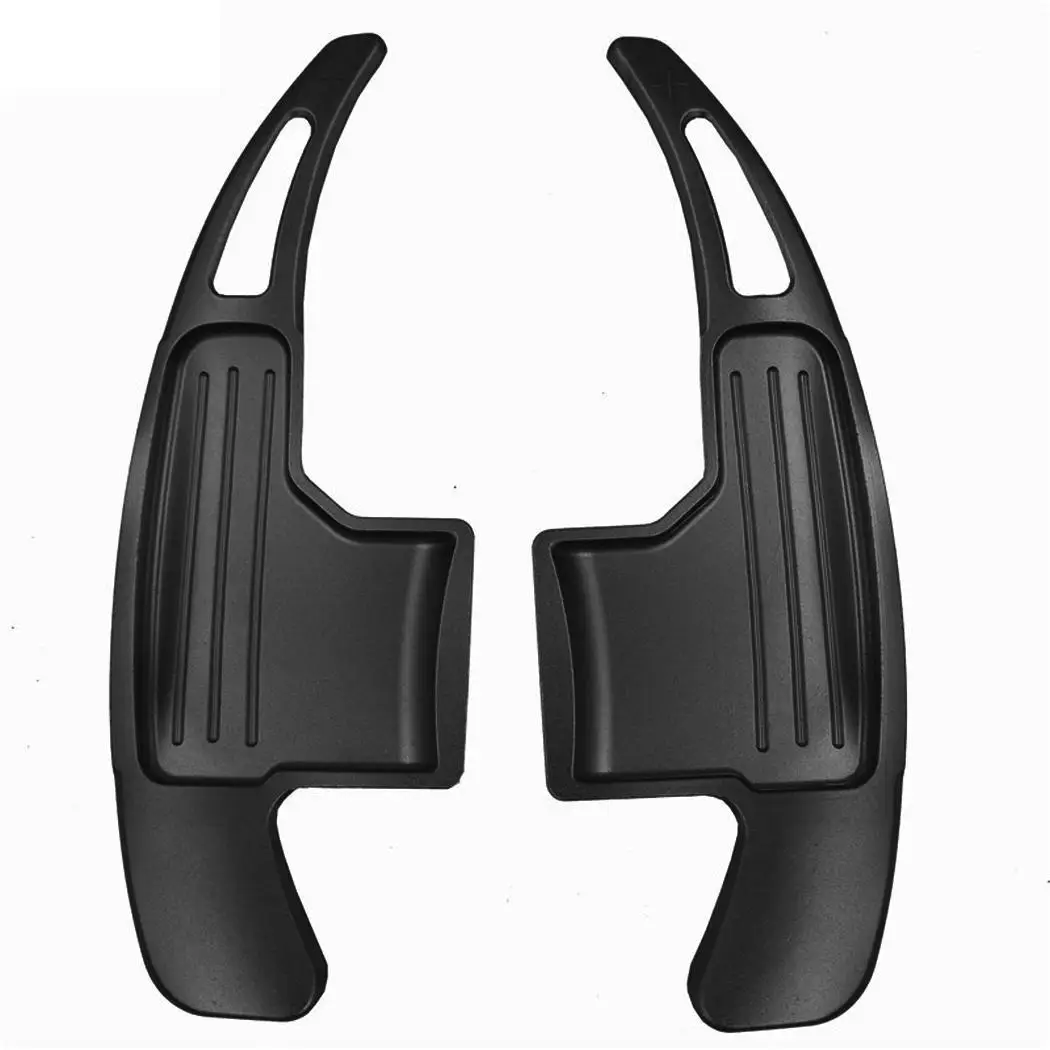 Руль автомобиля сдвиг удлинение лопасти колёса Shifter для Ford Детская безопасность, стабильность и прочность Mustang - Цвет: black