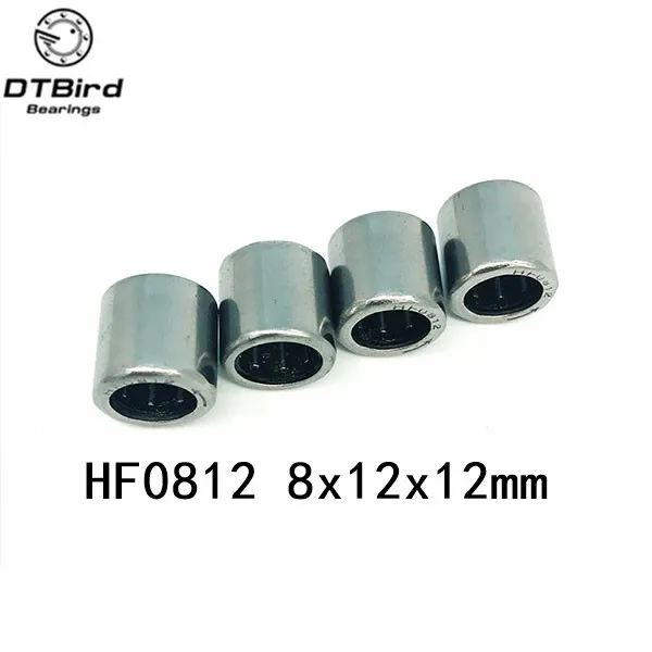 Бесплатная доставка HF0812 (8x12x12мм) HF081212 односторонний роликовый подшипник cluth 10