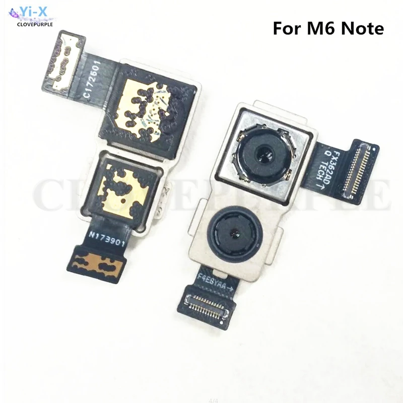 

Back Camera For Meizu M6 note Rear Main Camera Flex Cable For M6 Note Repair Parts