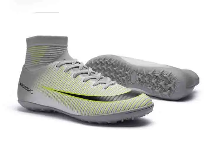 

Men Indoor Turf Soccer Shoes Crampons Breathable Cheap Original TF Kids Football Futsal Boots Sneakers Men Cleats