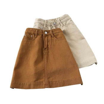 

Jeans Skirt White Mini Denim A Line Skirt High Waist Summer Skirts Womens Short Jupe Femme Faldas Mujer Moda 2019 Korean Saias