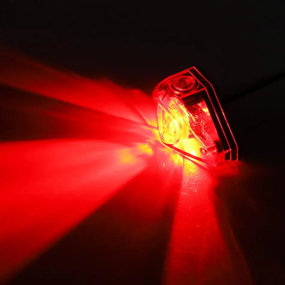 Clearance Universal Electric Bike Scooter Rear Tail Safety Light Plastic Warning Brake Lamp Suitable for Scooters etc 8