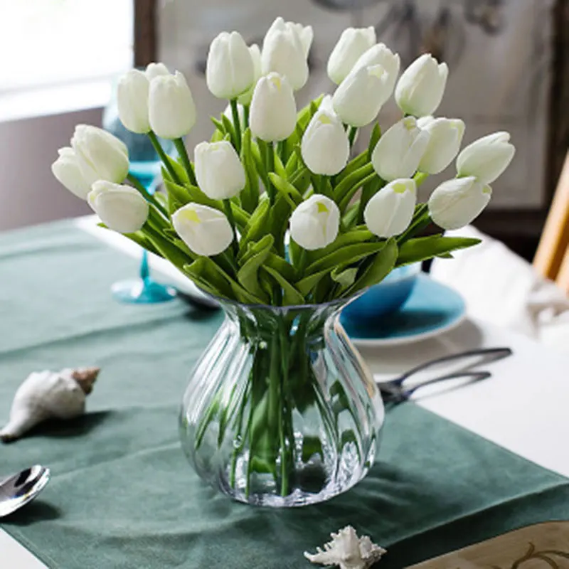 35*3 см искусственные мини тюльпаны цветы Моделирование украшение фотографии реквизит декор сада Decoratio