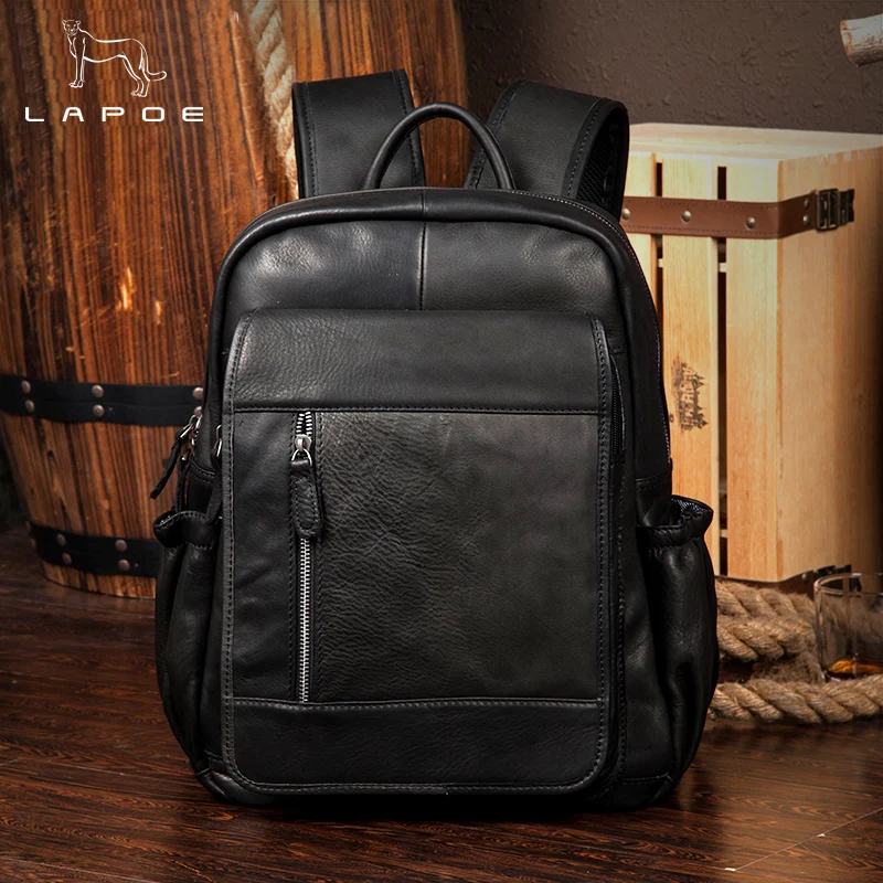 

Designer Women's Backpacks Genuine Leather Female Backpack Women School Bag Girls Large Capacity Shoulder Travel Mochila