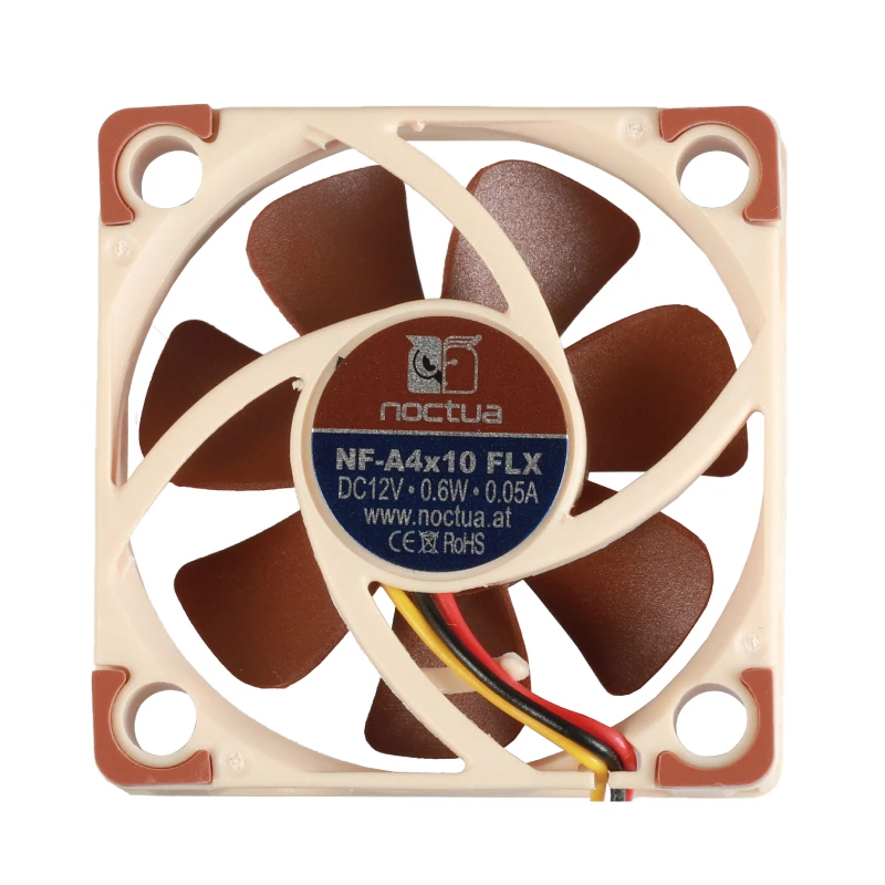 3D принтер вентилятор Noctua NF-A4x10 FLX 5 В/12 в премиум тихий вентилятор охлаждения 4010(40*40*10 мм) для ENDER 3 радиатор охлаждения 3pin