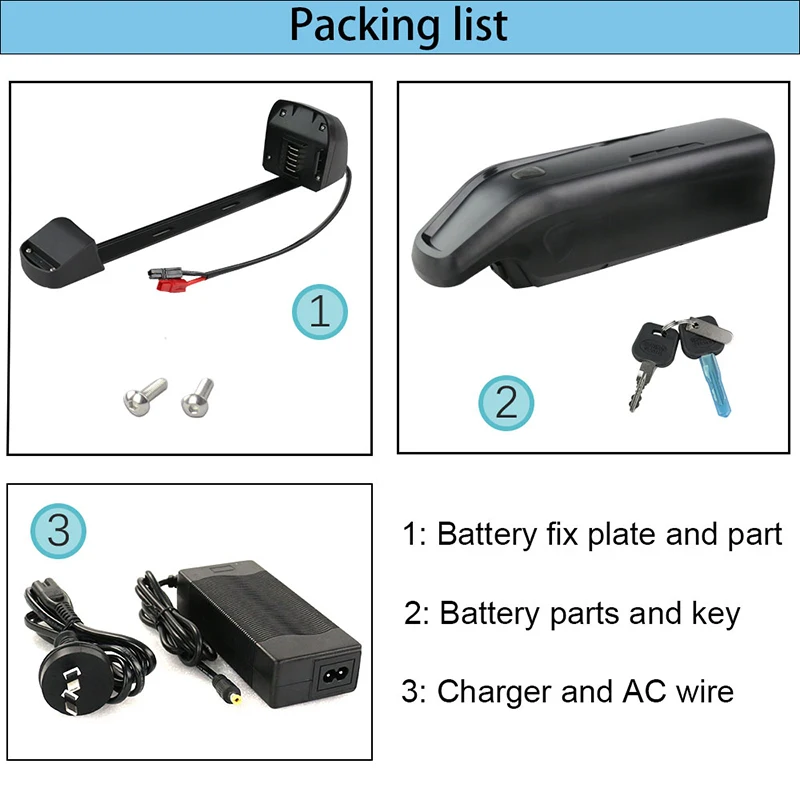 Best 48V 750W Electric Bicycle Lithium Battery 48V 10.5Ah/10Ah for Bafang BBS02 750W 500W 350W 250W Motor Kits 48V Battery 5 Best 48V 750W Electric Bicycle Lithium Battery 48V 10.5Ah/10Ah for Bafang BBS02 750W 500W 350W 250W Motor Kits 48V Battery 5