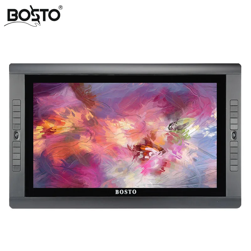 BOSTO KINGTEE 22UX Графика Tablet рисовать 20 шт Экспресс ключ планшет монитор стилус