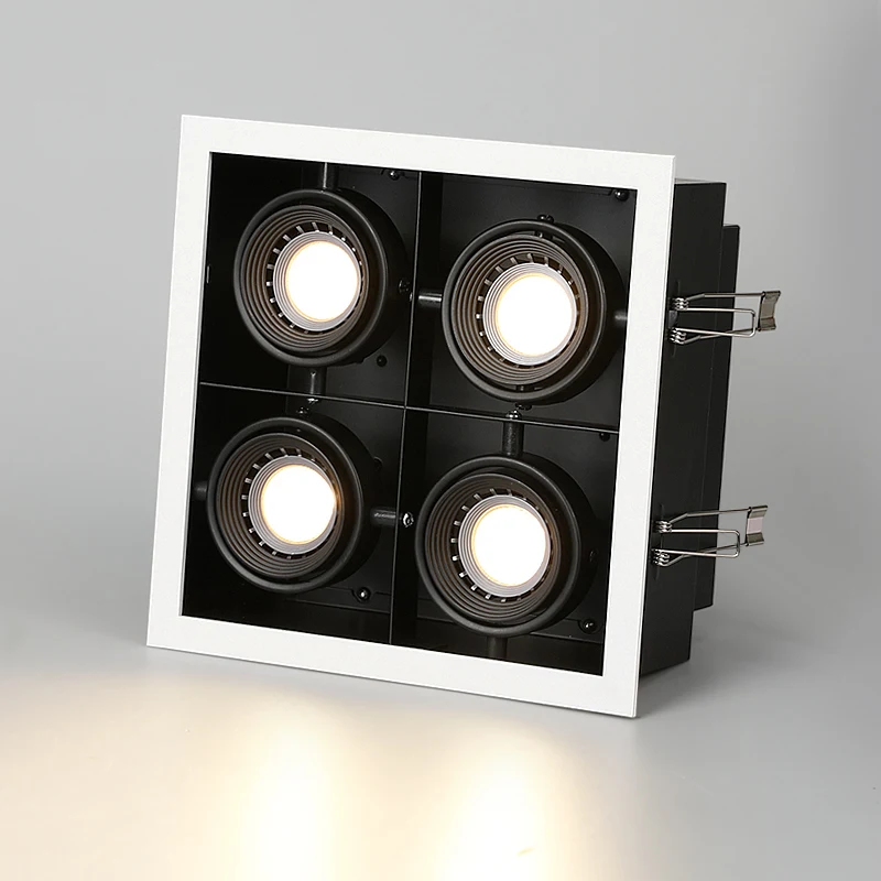 Светодиодная Фокусирующая лампа с одной головкой/тремя головками 3X7W 4X7W