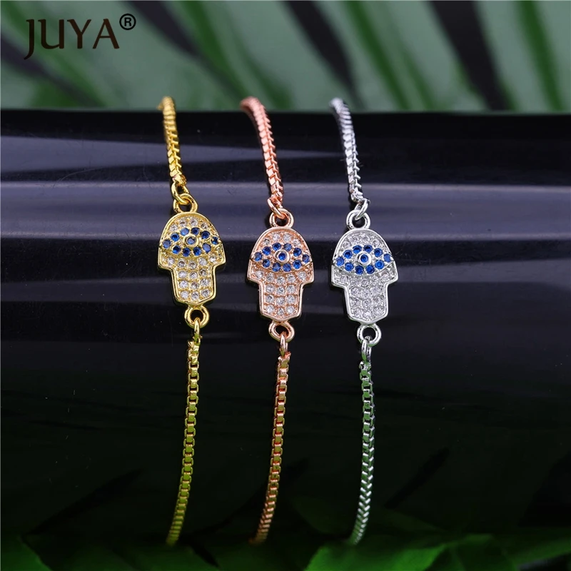 copper zircon bracelet femme latest design 10 styles fashion charms evil eye bracelets for men women armband pulsera