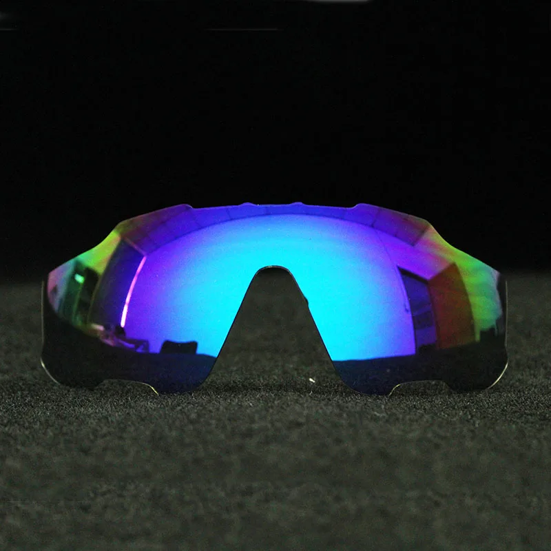 Full red blue green Polarized or Photochromic Replacement Lenses Cycling Glasses Eyewear Sport Bicycle- Not include frame - Цвет: 12-blue