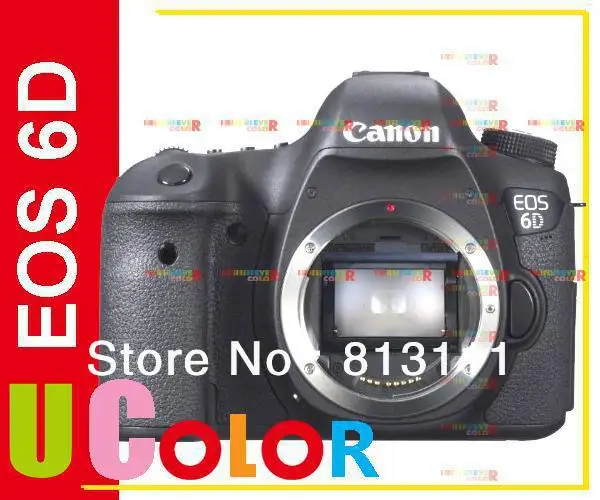 

Canon 6D DSLR Camera -Full-Frame -20.2MP -3.0" LCD -Full HD 1080p Video - Wi-Fi (Body only,Brand New)