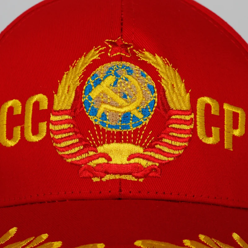 Новинка CCCP СССР Бейсболка унисекс Регулируемый хлопок CCCP вышивка snapback шляпа модные кепки спортивные шапки для мужчин