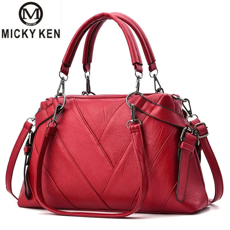 

Brands Bag Women Leather Handbags Female Fahsion Panelled Crossbody Bags For Women Pu Leather Top-hand Tote Bag Sac A Main