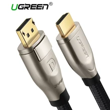 Ugreen displayport para hdmi cabo 4 k 60 hz dp para hdmi 2.0 adaptador para projetor gtx 1060 lenovo portátil porta de exibição hdmi cabo(China)
