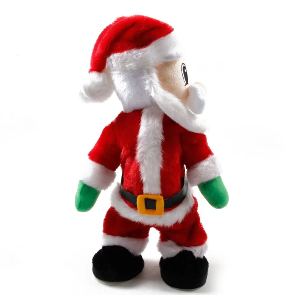 2018 Новые Симпатичные хип встряхнуть Санта Клаус рисунок витой бедра пение Электрический Тверк Санта Клаус игрушки для детей
