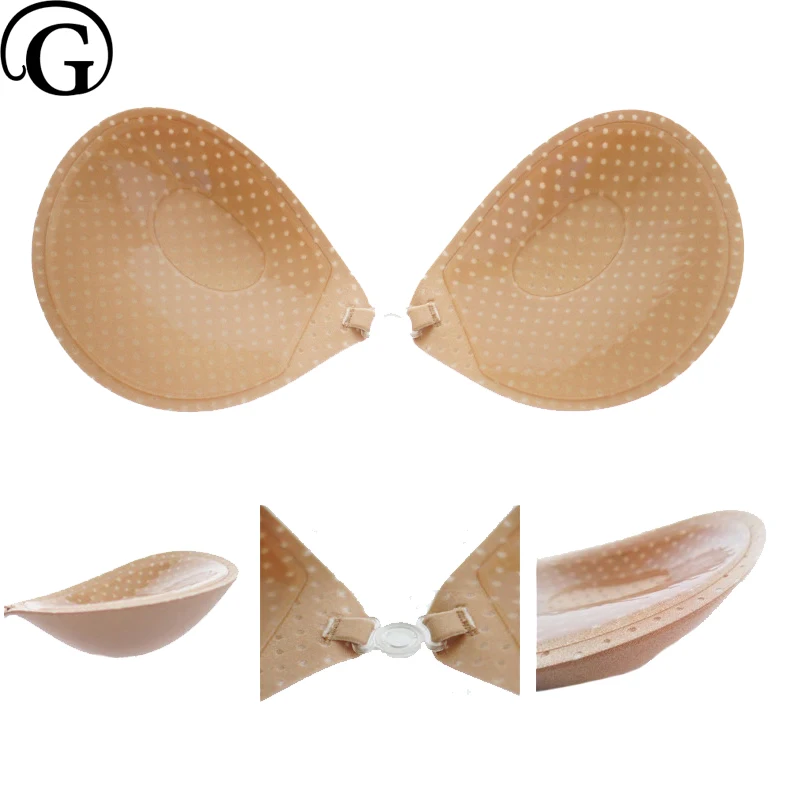 

PRAYGER Wedding Dress Bra Invisible Self-adhesive Breast Enhancer Backless Dress Sexy Underwear Strapless Instant Breast Lift
