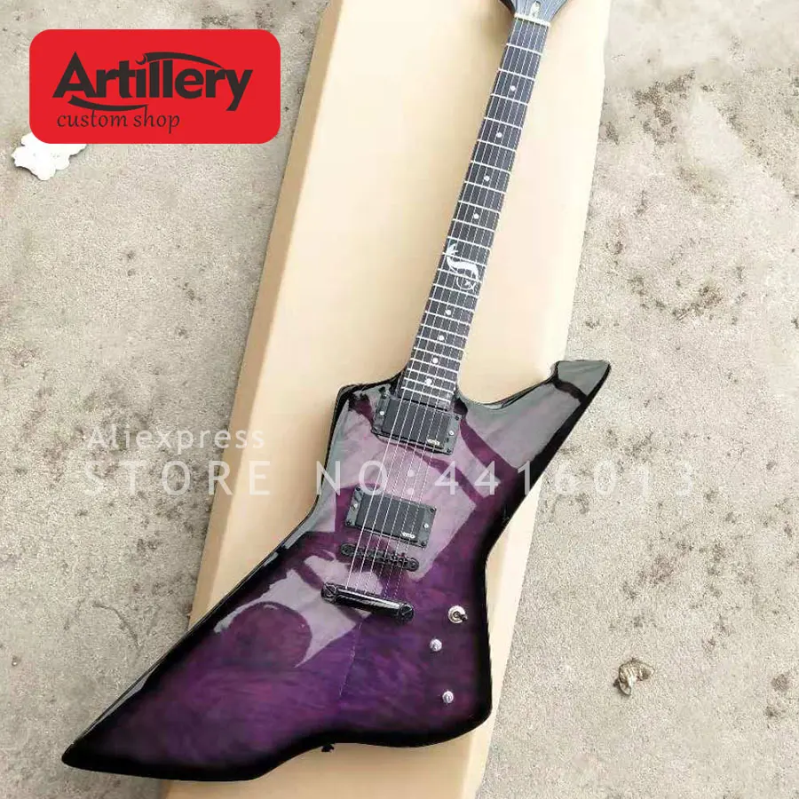 James-hetfield-snake-bite-guitar-purple-color2