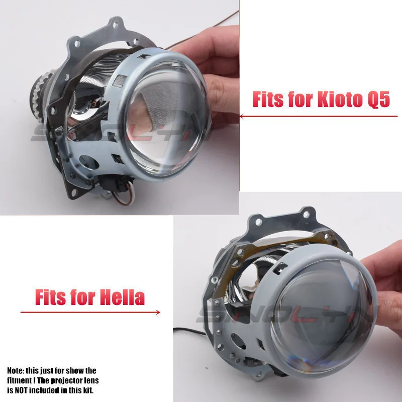 Suporte de Montagem Quadro de Ferragem para Subaru Outback para Koito Lente do Projetor Titular Hella g5 Hid Bixenon Farol Retrofit q5 - g3 5 Acessórios para luzes do carro