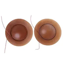 2 шт 25,5 мм 16 Ом твитер звуковая катушка Рог ВЧ динамик Смола звуковая пленка диафрагма медный плакированный круглый алюминиевый провод