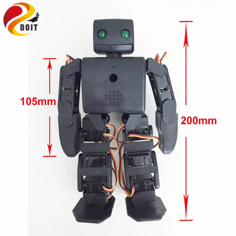 DOIT ViVi Humanoid Robot Plen2 для Arduino 3d принтер с открытым исходным кодом для выпускного робота DIY робот конкурс модель RC