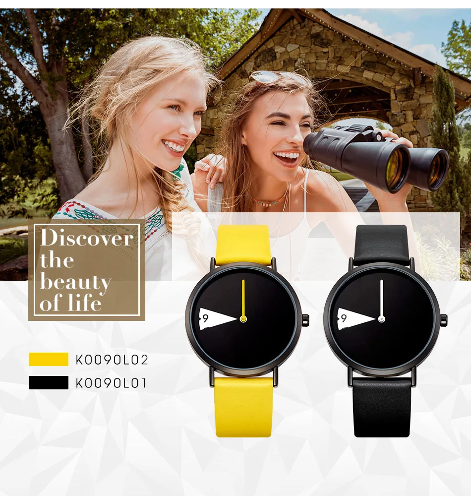 Новые женские часы от ведущего бренда, роскошные модные женские часы с кожаным ремешком, водонепроницаемые креативные кварцевые наручные часы с циферблатом