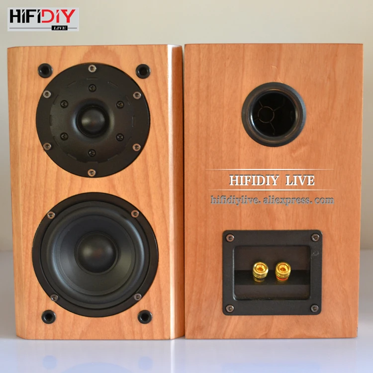 HIFIDIY LIVE книжная полка динамик звуковая коробка 4,5 дюймов HIFI домашний передний домашний кинотеатр вокруг DIY 80 Вт* 2 пассивные аудио колонки B4