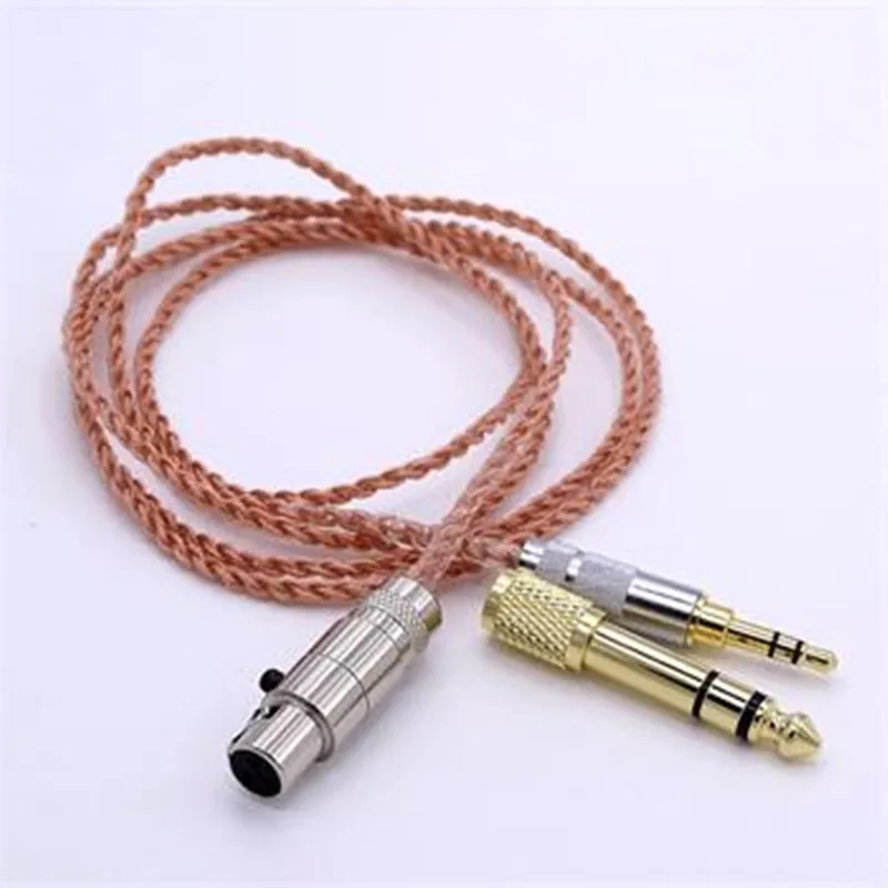 1 2 м 4 ядра 5N OFC HIFI кабель наушников обновления для AKG K272 K242 K702 Q701|headphone upgrade cable|cable