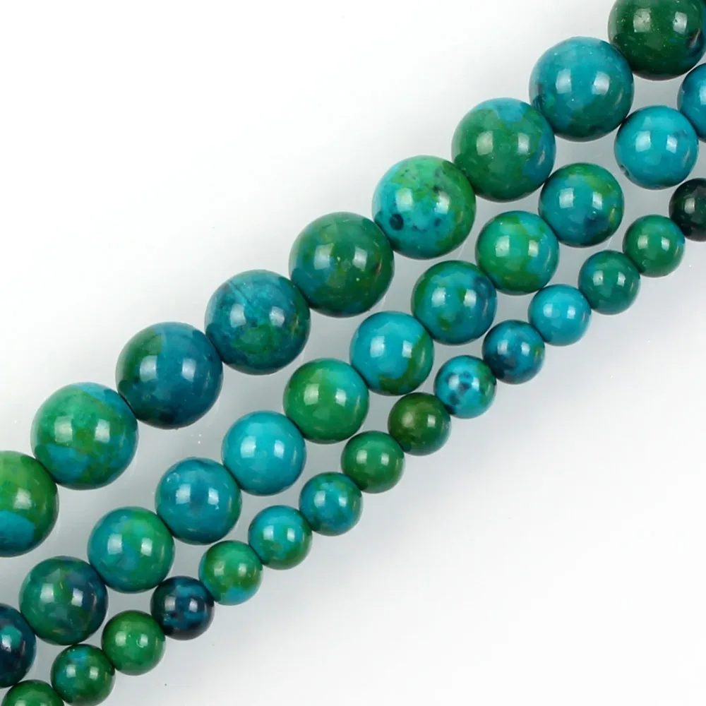 

Natural Stone Phoenix Lapis Lazuli Beads Round Loose Beads For Jewelry Making Diy Beaded Bracelet Semi-finished Material 6-10mm