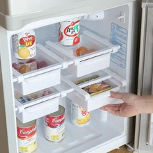Бытовой Холодильник хранения перегородки стойки кухня небольшой ящик для хранения Органайзер для холодильника коробка