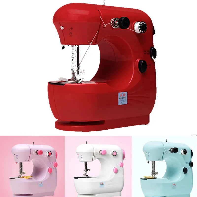 

Mini Sewing Machine Professional Thick Cloth Portable Sewing Machine Crafting Mending Machine maquina de costura
