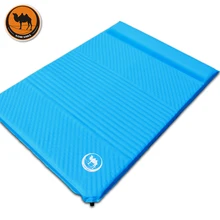 Пустынный верблюд CS033-4 5 см толстый удобный 2 человек использовать толстый волнистый узор туристический коврик надувная кровать матрас