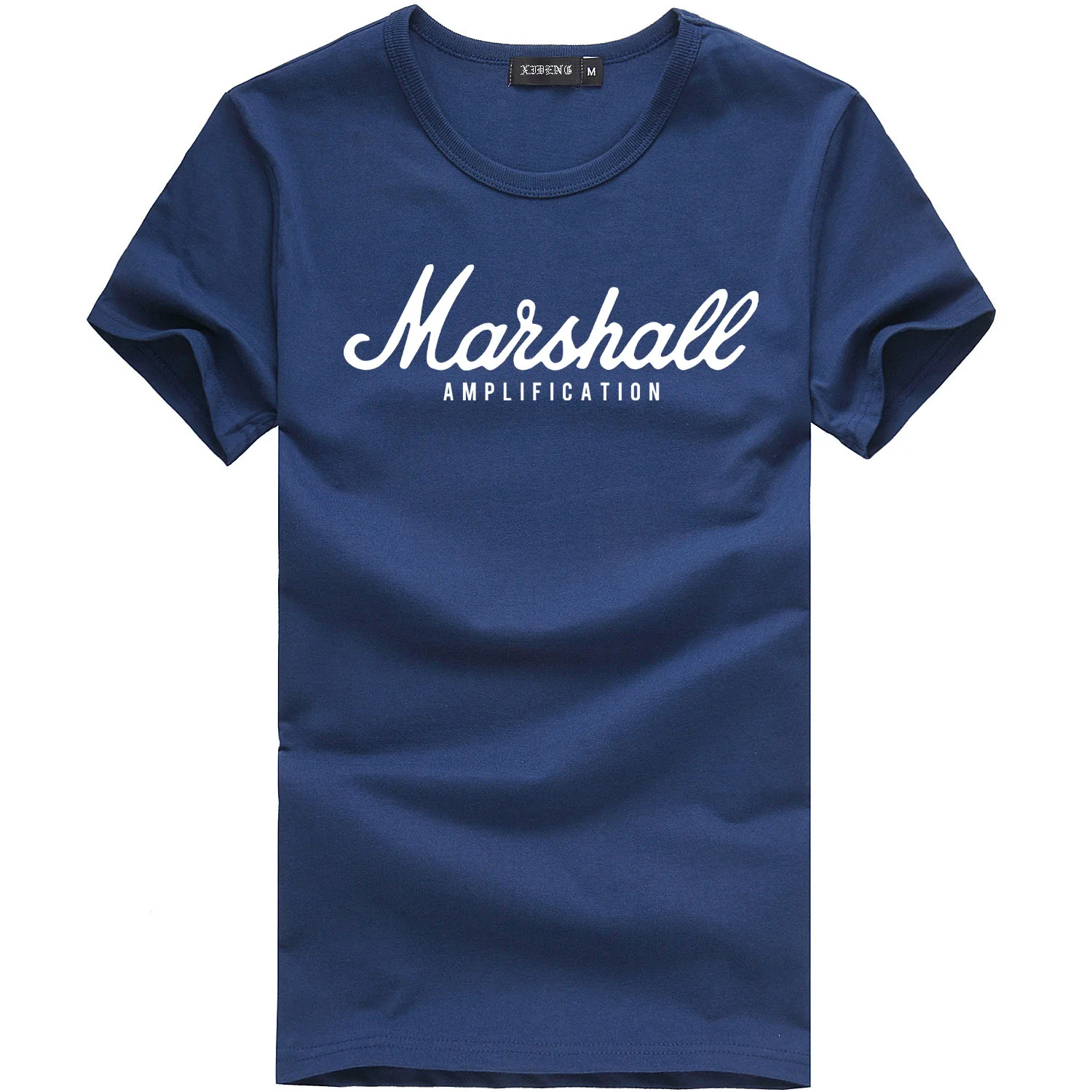 Летняя футболка с короткими рукавами Тонкий Круглый воротник рубашка принтом