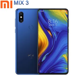 

Xiaomi Mi Mix 3 6GB RAM 128GB ROM Wireless Charging Global Version Mobile Phone Snapdragon 845 Octa Core 24MP Camera 6.39"