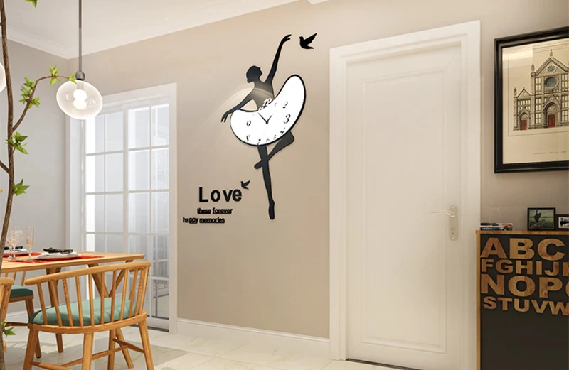 kitchen wall clock large wall clock for living room (10)