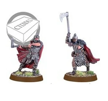 

Lord of the Rings Dunlending Warriors with Two-handed Weapon Free Shipping metal Material Figure metal kit DIY TOYS