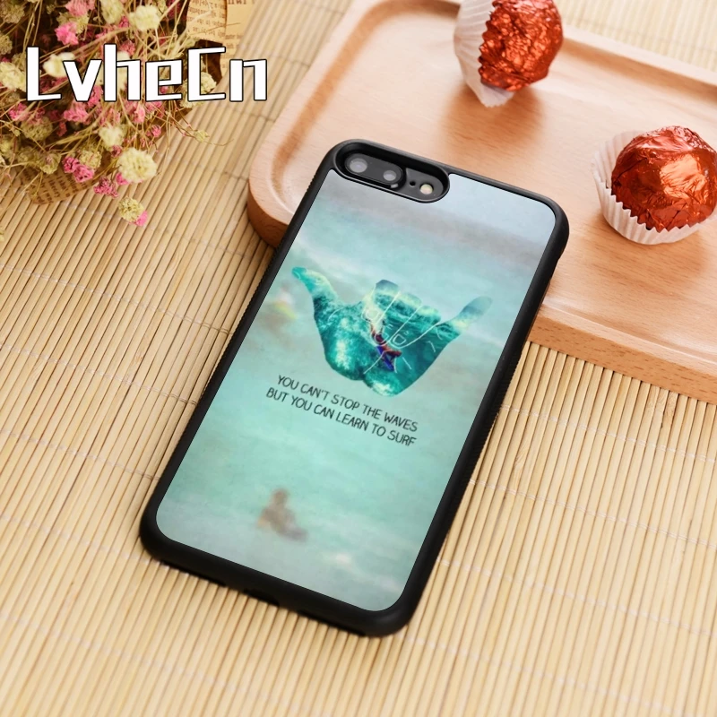 LvheCn обучение стиль Surf чехол для телефона iPhone 5 6 6s 7 8 plus X XR XS max 11 Pro samsung Galaxy S7edge S8 S9 S10