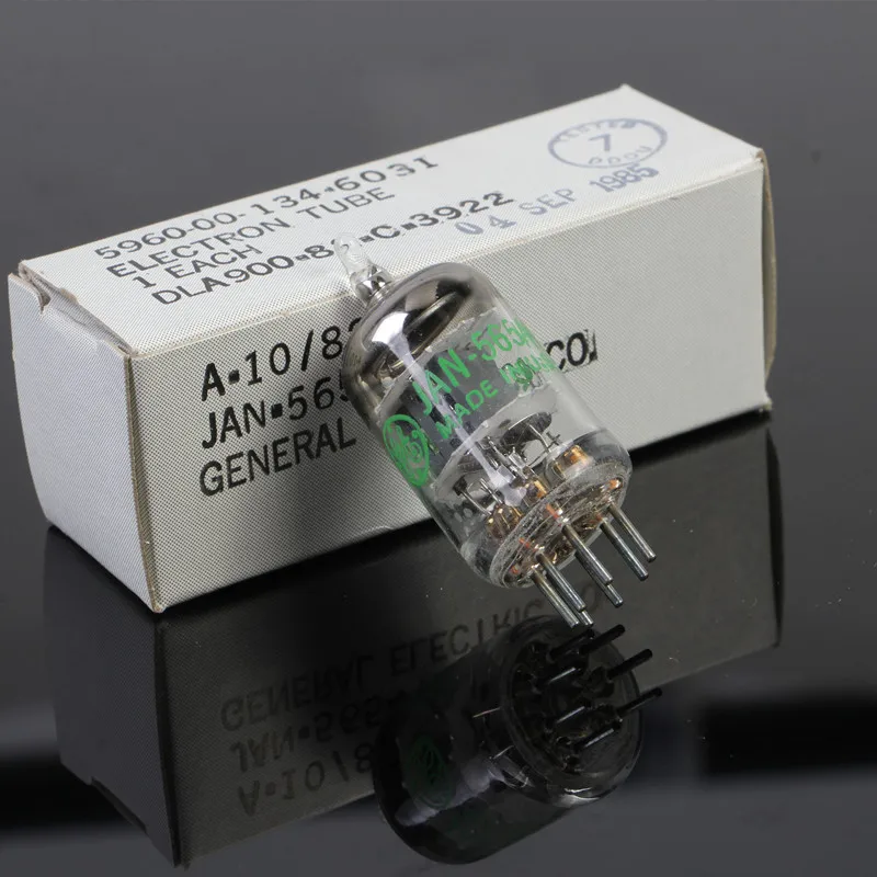 2 шт. 4 Новая труба США GE 5654 Вт 6J1 / 6m1 EF95 403A 6AK5 403B CV4010 | Лампы и освещение
