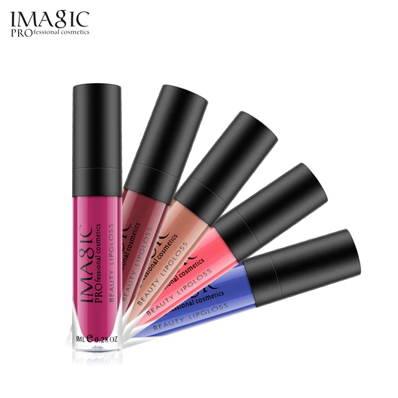 

IMAGIC Lipgloss 23 Colors Waterproof Long Lasting Gloss Beauty Cosmetics Matte Lip Gloss Lip Tool 1PCS Lipgloss Makeup