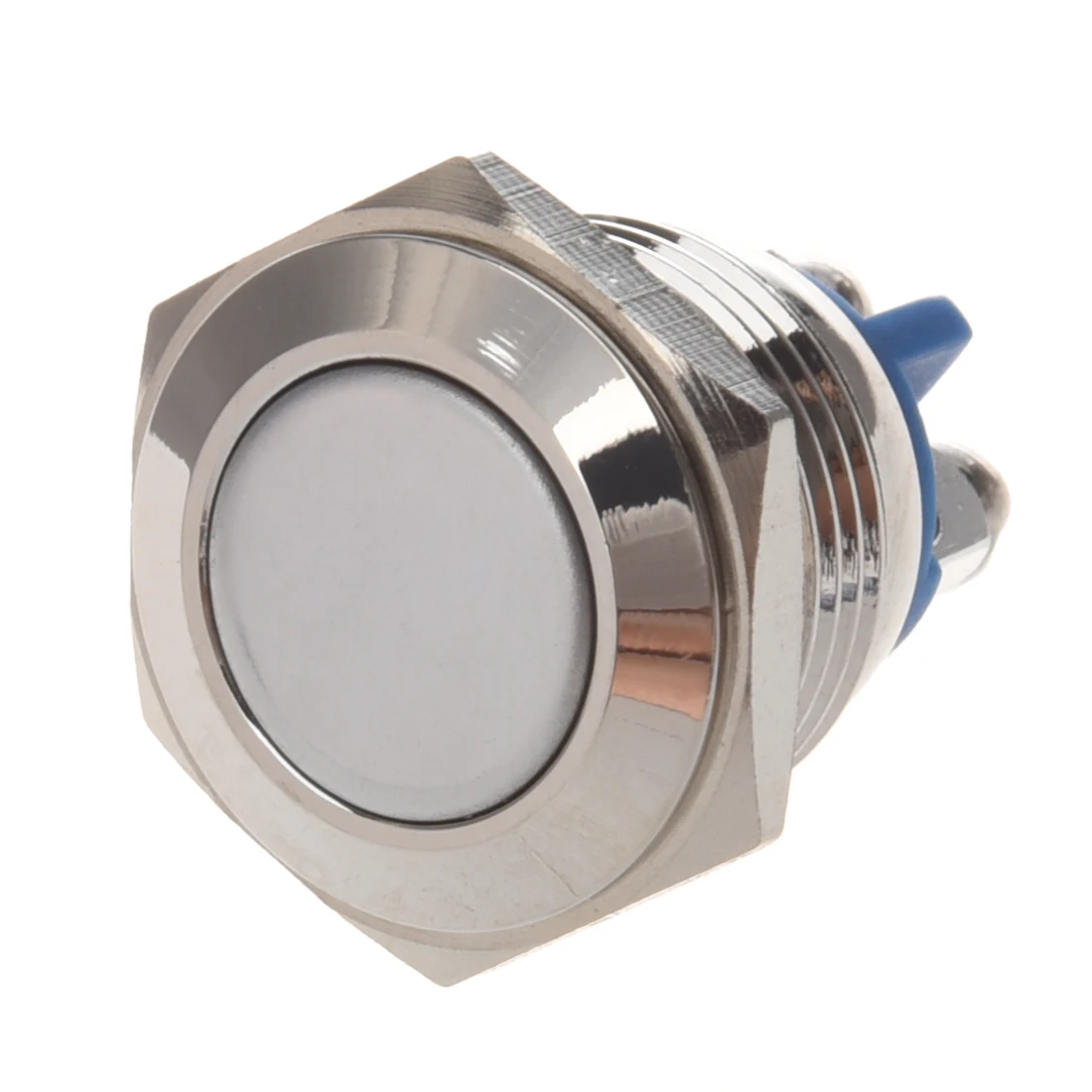 AC 250V 3A NO 16mm Metal Momentary Round Push Button Switch N.O