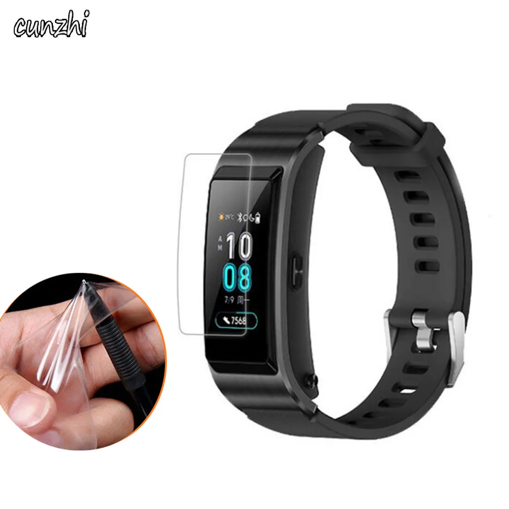 Мягкая прозрачная защитная пленка из ТПУ против царапин для Huawei TalkBand B5