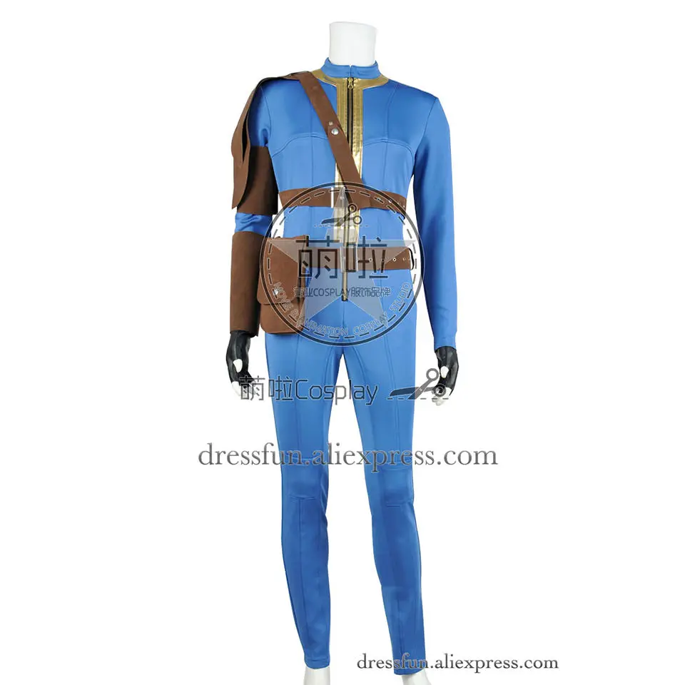 Костюм flout 4 для косплея Far Harbor Vest Boy 111 синяя Боевая форма комбинезон костюм