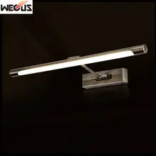 WECUS) светодиодный настенный светильник для ванной комнаты, водонепроницаемый зеркальный светильник, настенный светильник, освещение в помещении