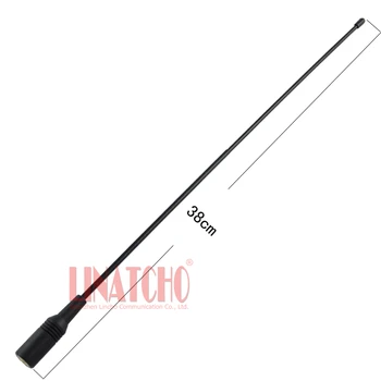 

10 pcs long flexible NA771 vhf uhf mobile antenna, two way radio portable antenna sma male connector